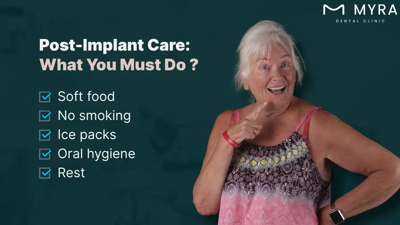 what are the aftercare tips for dental implants?