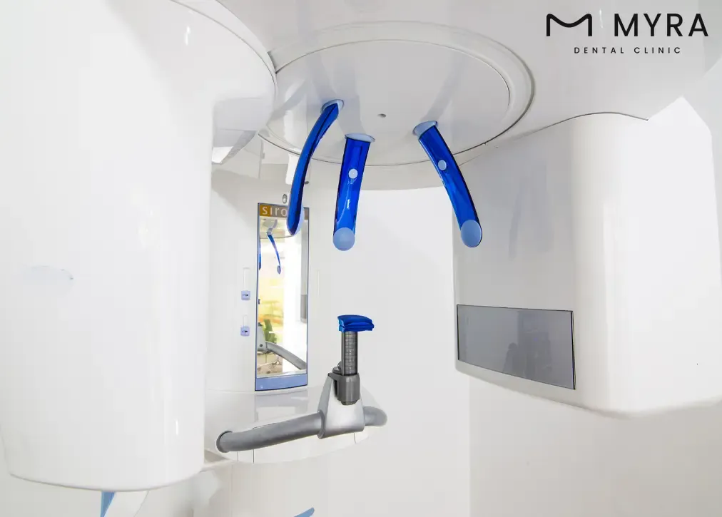 What is the working principle of sirona 3d dental tomography?