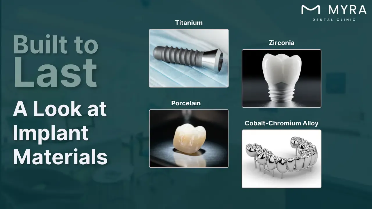 what types of materials are used for tooth implants?