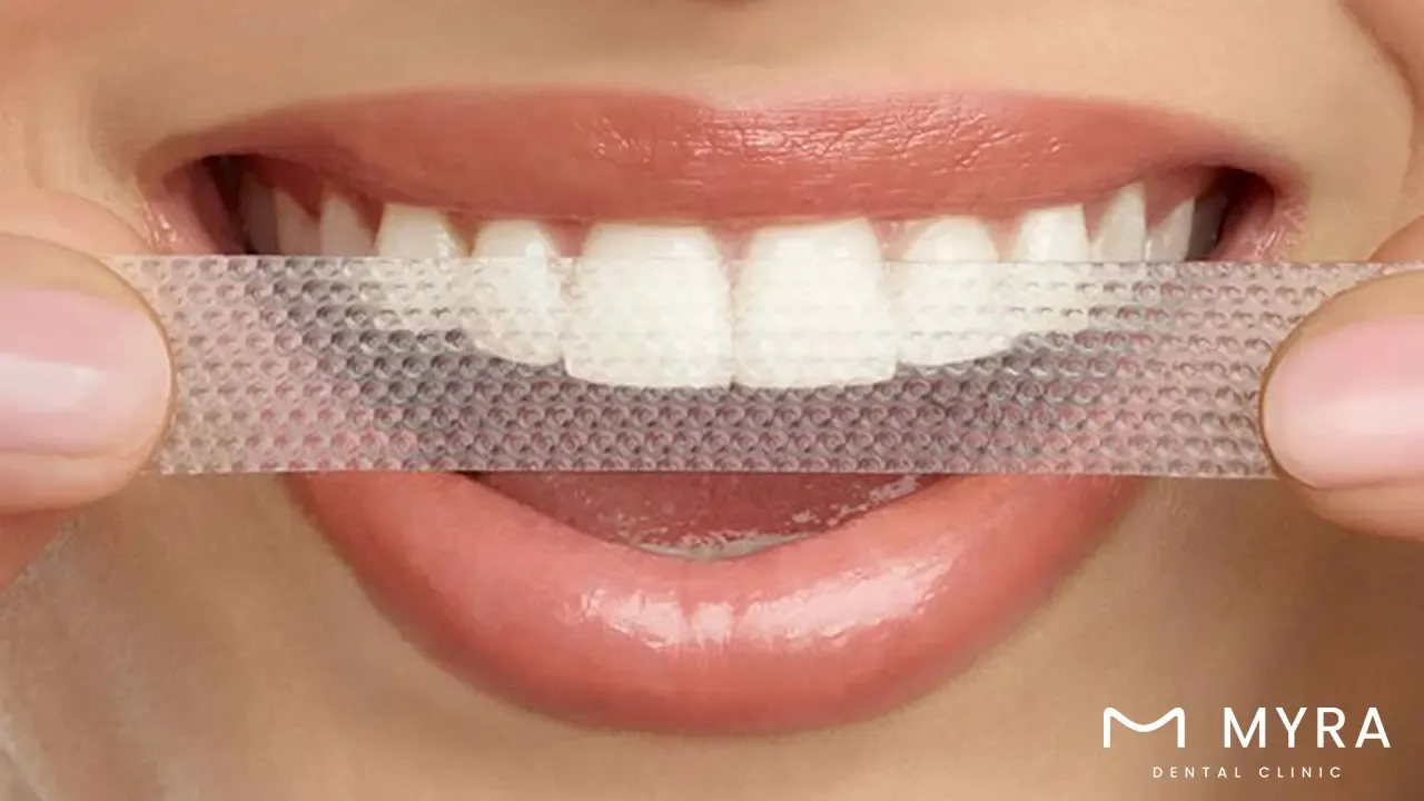 Whitening strips