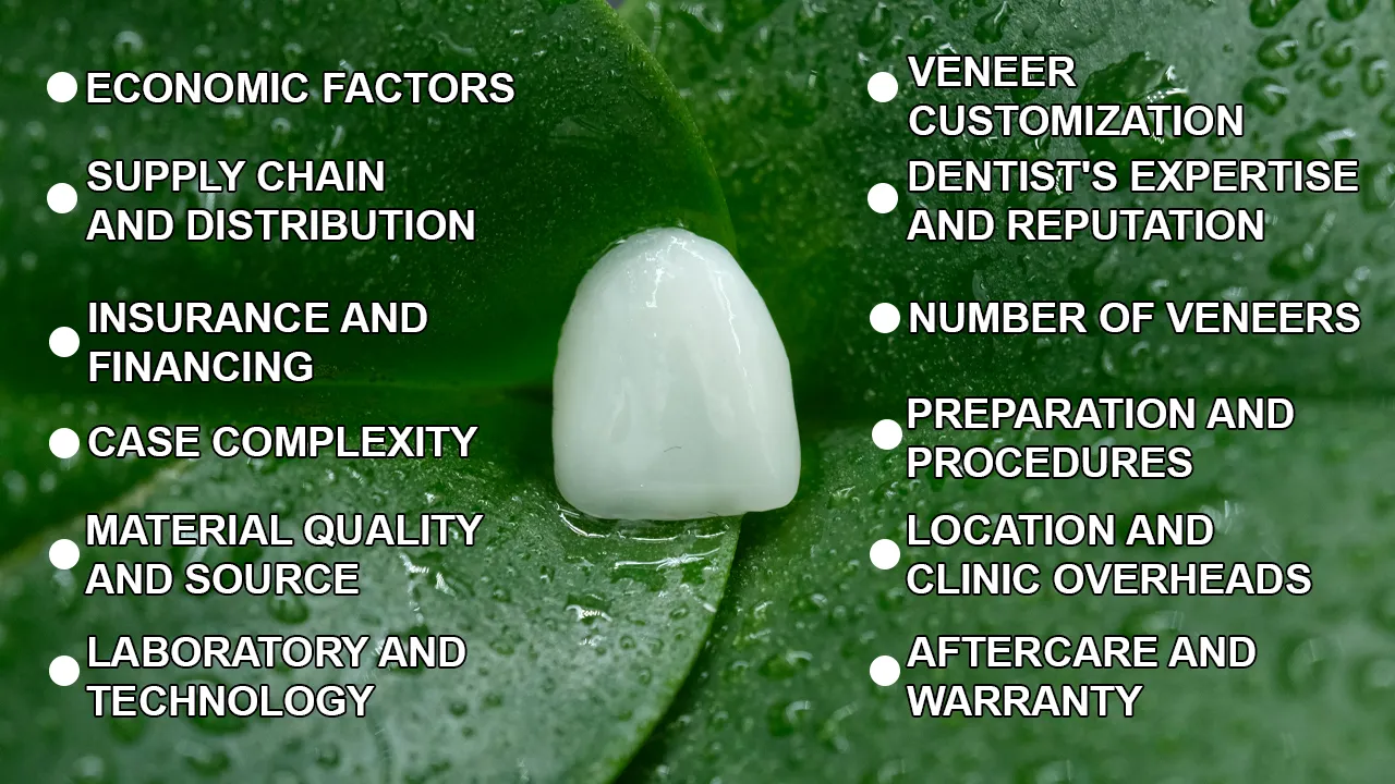 Decoding Dental Veneer Costs: Factors Behind Their Pricing